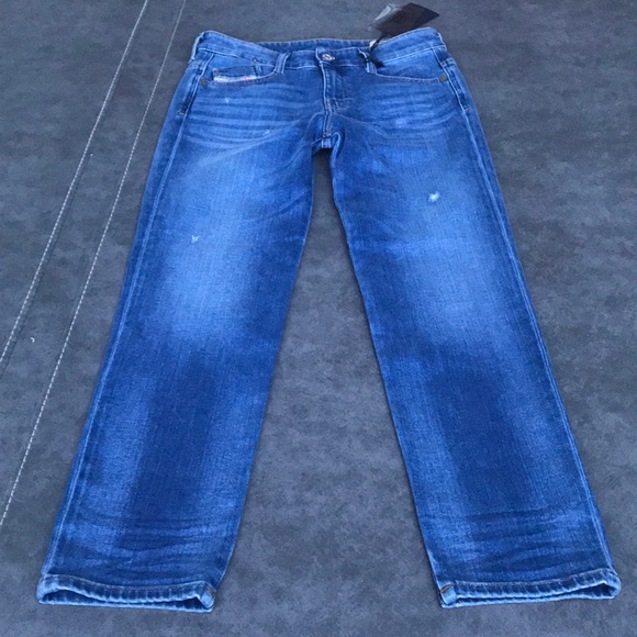 Diesel Jeans Women Size 26 Blue D Rifty slim low waist women’s jeans Brand New - Picture 3 of 15